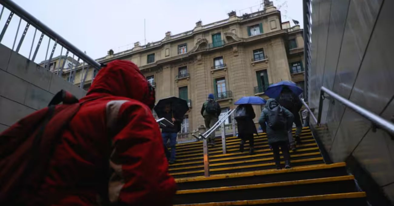 Ciclón extratropical traerá lluvias a Chile central y sur este fin de semana