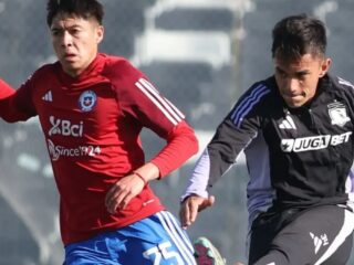 Fea discusión en amistoso entre Colo Colo y La Roja Sub 20: Casi termina en golpes