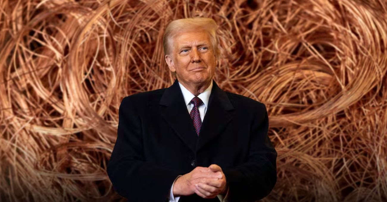 Trump Iimpone arancel del 50% al cobre y amenaza a farmacéuticas con un 200%