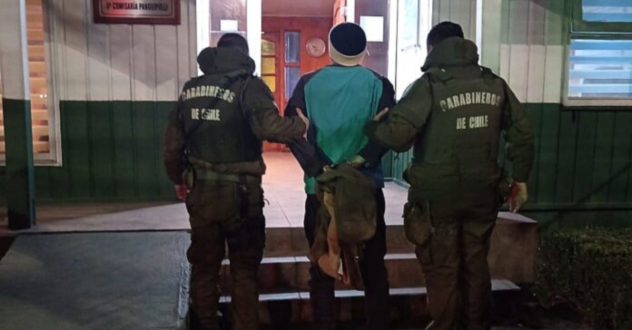 Hombre en prisión por intento de asesinato con machete en Panguipulli