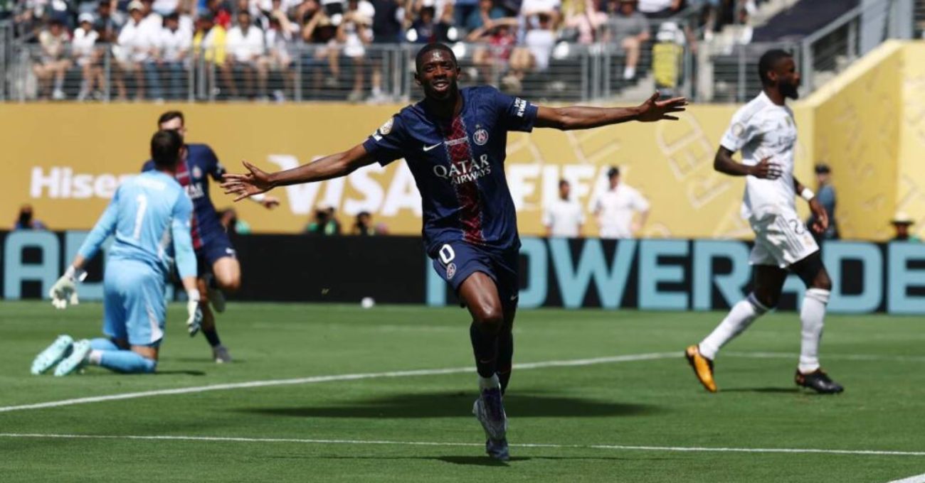 PSG aplasta al Real Madrid en el Mundial de Clubes