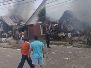 Explosión por fuga de gas en Temuco: viviendas afectadas y evacuaciones