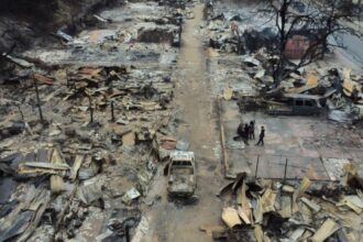 Autoridades abordan megaincendio en Viña del Mar y Quilpué