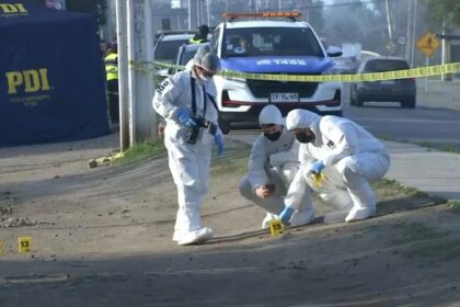 Doble homicidio durante riña en partido de fútbol en Colina
