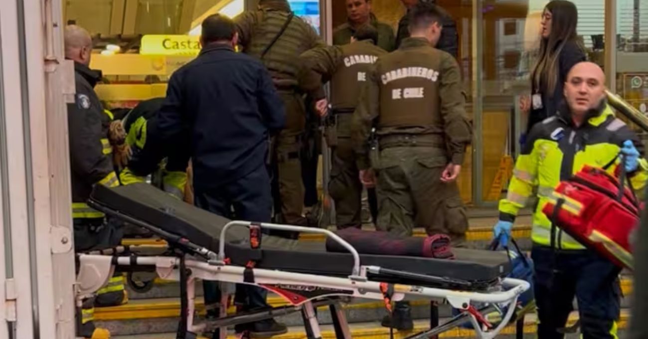 Violencia en Concepción: Adolescente baleado por celular en centro comercial