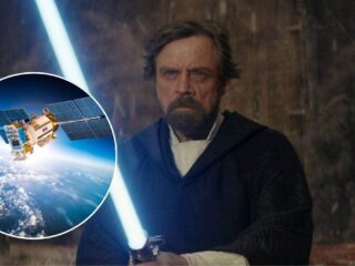 El sable láser de Luke Skywalker viajó al espacio en una misión de la NASA