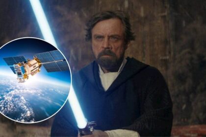 El sable láser de Luke Skywalker viajó al espacio en una misión de la NASA