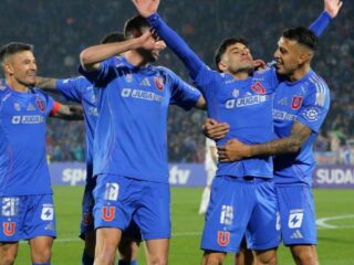 5-0 en el Nacional: Universidad de Chile arrasa a Guaraní y acaricia los octavos de la Sudamericana