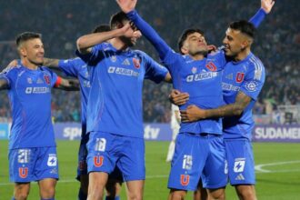 5-0 en el Nacional: Universidad de Chile arrasa a Guaraní y acaricia los octavos de la Sudamericana