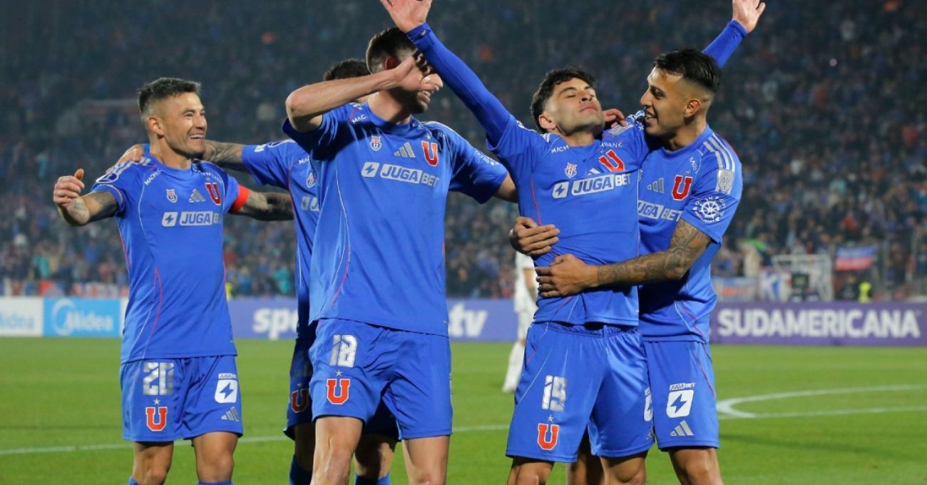 5-0 en el Nacional: Universidad de Chile arrasa a Guaraní y acaricia los octavos de la Sudamericana
