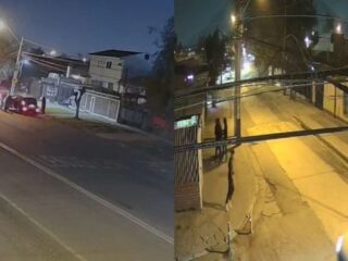 Encerrona en Conchalí: Delincuentes golpean a conductor con un martillo y roban su vehículo