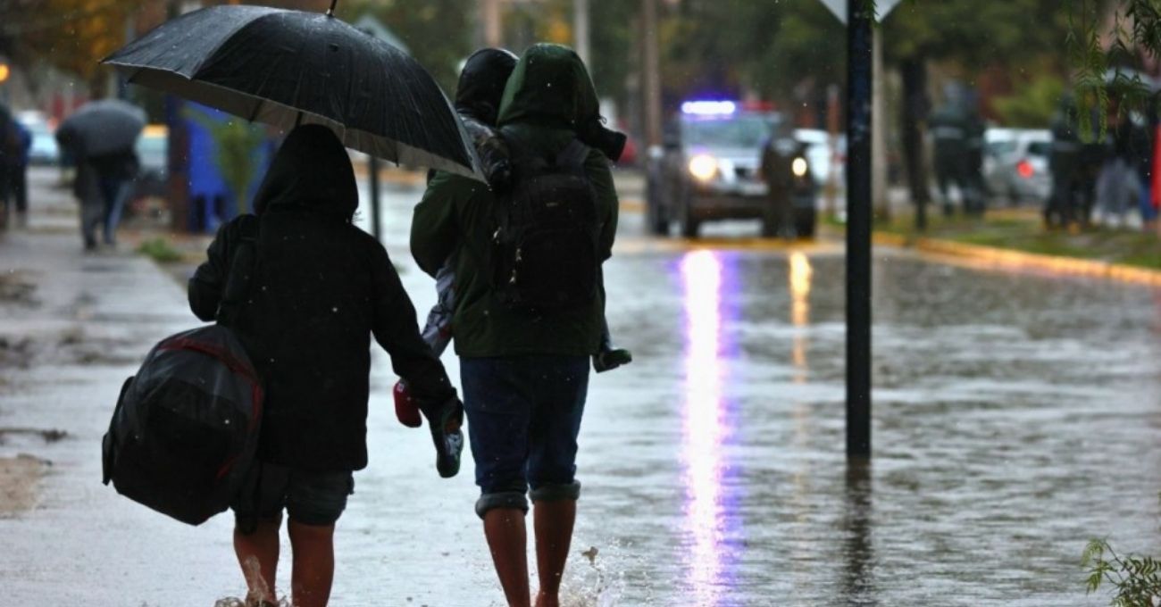 Lluvias y vientos de hasta 50 km/h afectarán a Magallanes este miércoles