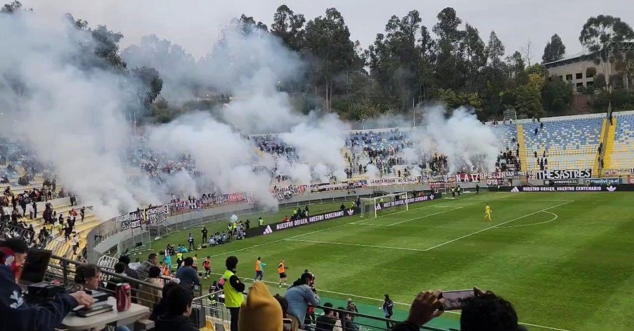 Barristas de Colo Colo provocan incidentes en amistoso ante Real Valladolid