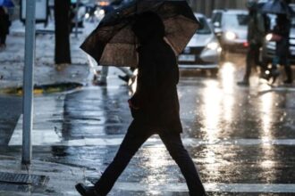 Pronostican lluvias de hasta 40 milímetros para Santiago este jueves y viernes