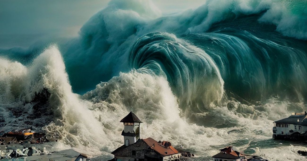 El tsunami más grande de la historia ocurrió en Alaska en 1958 y alcanzó los 524 metros de altura