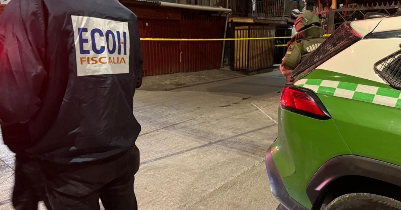 Tiroteo en La Pintana deja un fallecido y un herido en la vía pública