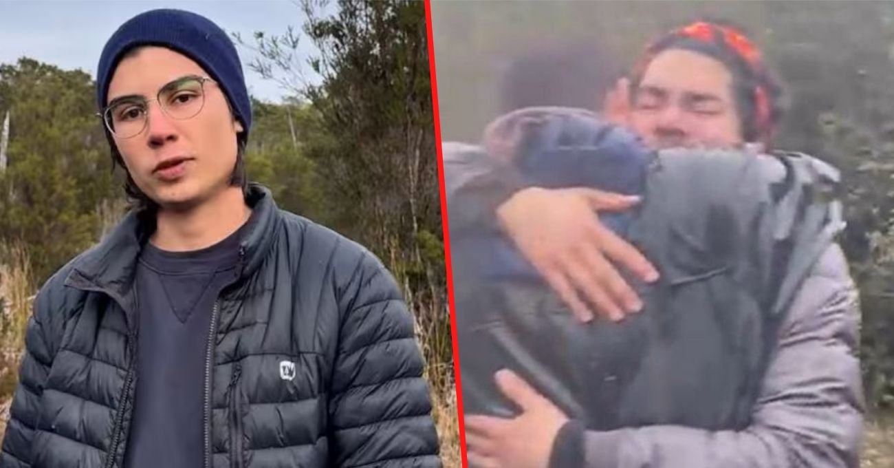 Encuentran con vida a Sebastián Gotschlich tras seis días desaparecido en el Parque Tepuhueico de Chiloé
