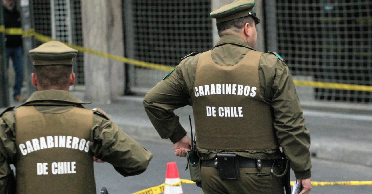 Carabineros dispara en procedimiento a cuadras de la casa del Presidente Boric: dos personas fueron detenidas