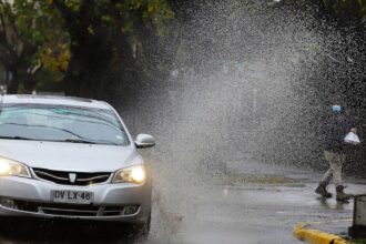 Multa por mojar a un peatón con el auto: esto dice la Ley de Tránsito