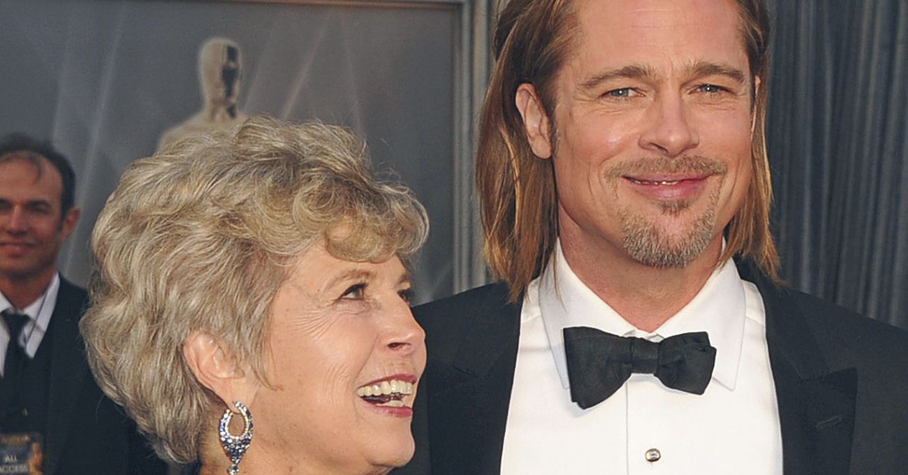 Fallece Jane Etta Pitt, madre de Brad Pitt, a los 84 años