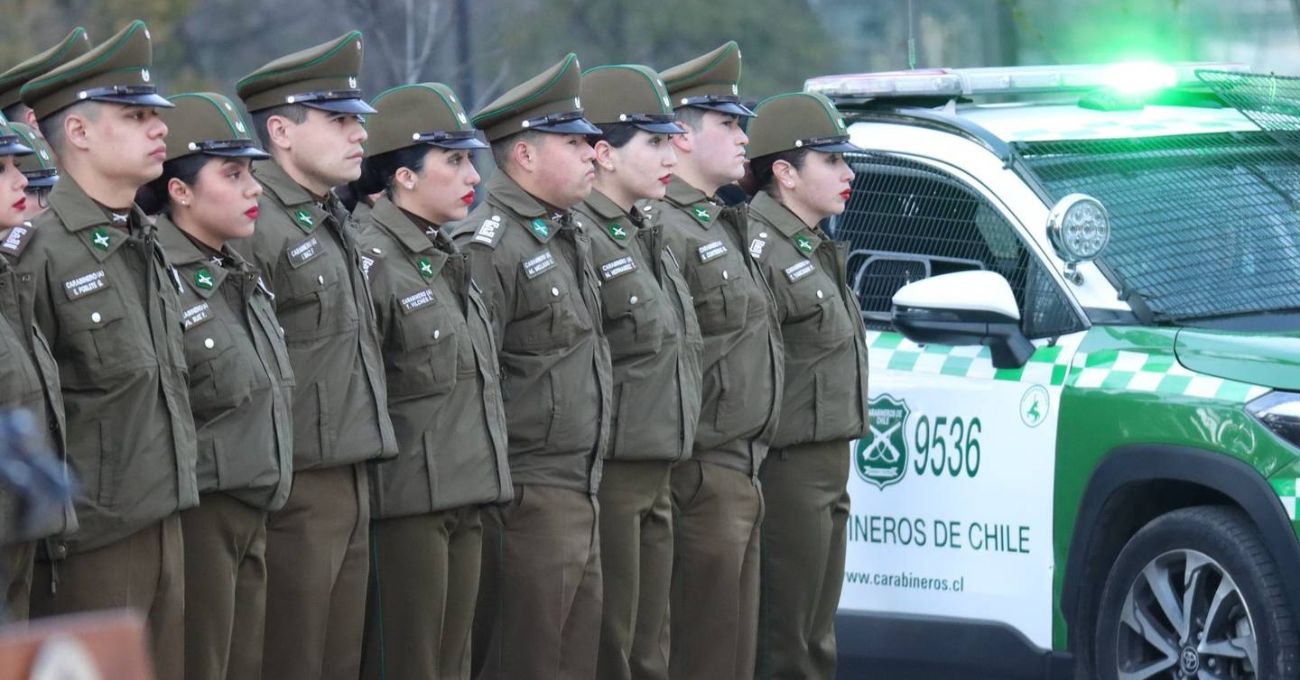 Primera megaronda nacional: más de 500 funcionarios de Carabineros y PDI despliegan operativo conjunto