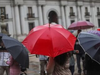 Pronóstico de lluvias para el fin de semana del 9 y 10 de agosto en Chile