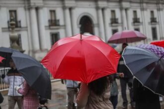 Pronóstico de lluvias para el fin de semana del 9 y 10 de agosto en Chile