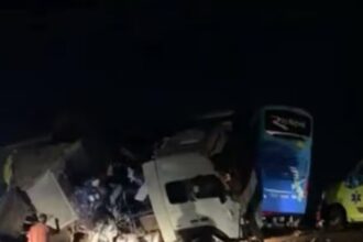 Tragedia en Brasil: choque frontal deja once muertos y 45 heridos en Mato Grosso