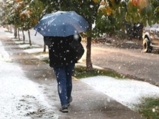 Lluvias, chubascos de agua-nieve y vientos de hasta 80 km/h este martes en Chile