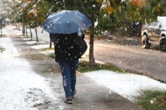 Lluvias, chubascos de agua-nieve y vientos de hasta 80 km/h este martes en Chile