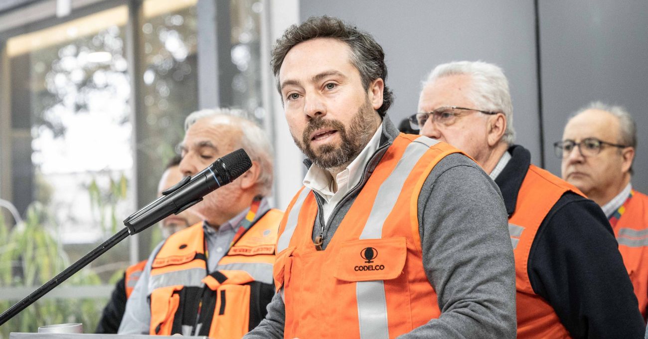 Codelco: salida del gerente general de El Teniente, Andrés Music