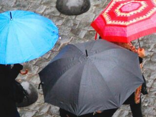 Lluvias y vientos de hasta 90 km/h: zonas afectadas este martes 19 de agosto