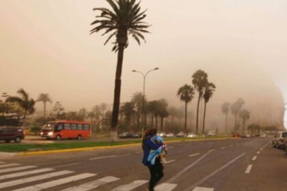 Sistema frontal en el norte: alertan por tormentas de arena, nevadas y viento de hasta 110 km/h