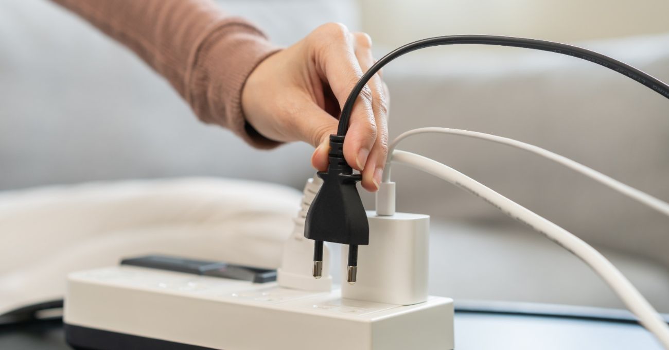 Aparatos que no deben conectarse a un alargador para evitar riesgos eléctricos