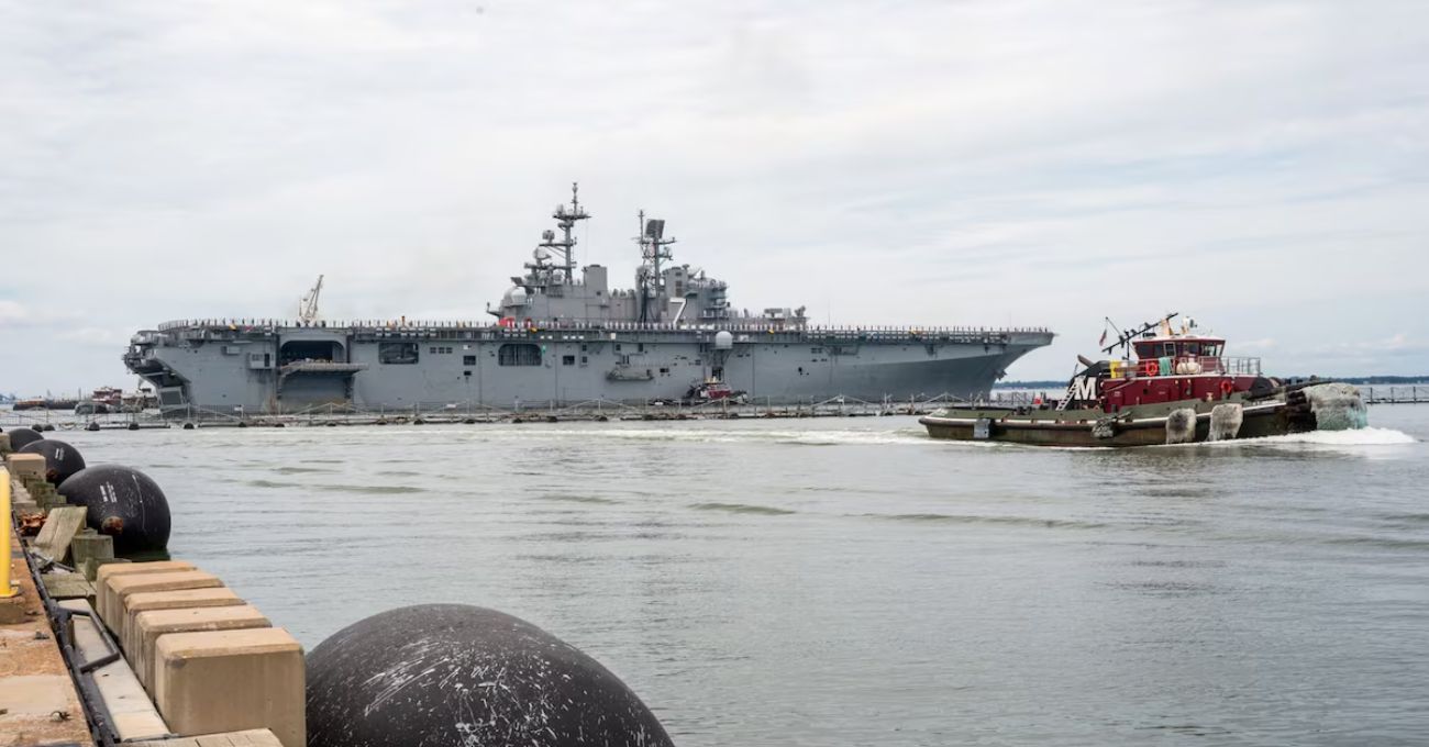 Estados Unidos movilizaría 4.000 marines y destructores al Mar Caribe por tensión con Venezuela