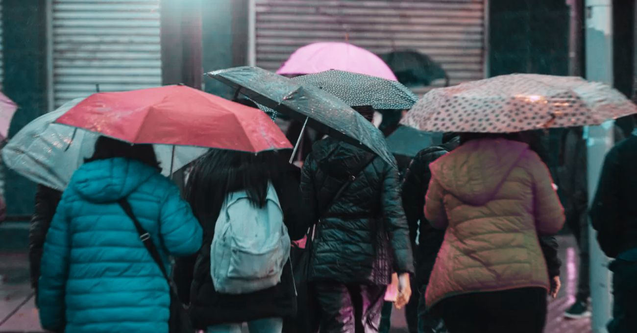 Siete regiones tendrán precipitaciones este fin de semana según pronóstico meteorológico