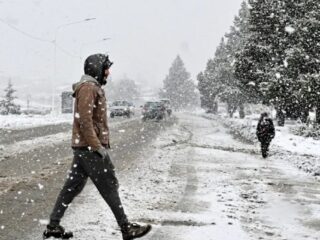 Continuará nevando el fin de semana: Zonas del sur afectadas por el fenómeno