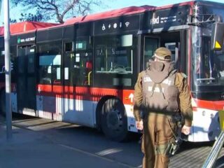 Homicidio en bus RED: pasajero muere tras ser apuñalado en Santiago
