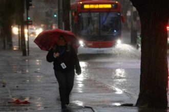Pronóstico en Santiago: temperaturas moderadas y posibilidad de leves lloviznas hacia el fin de semana