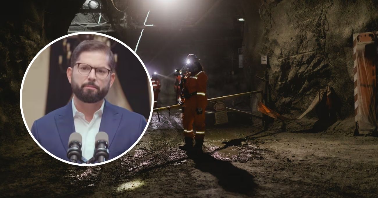"Haremos todo lo que está a nuestro alcance": Boric por búsqueda de mineros atrapados en El Teniente