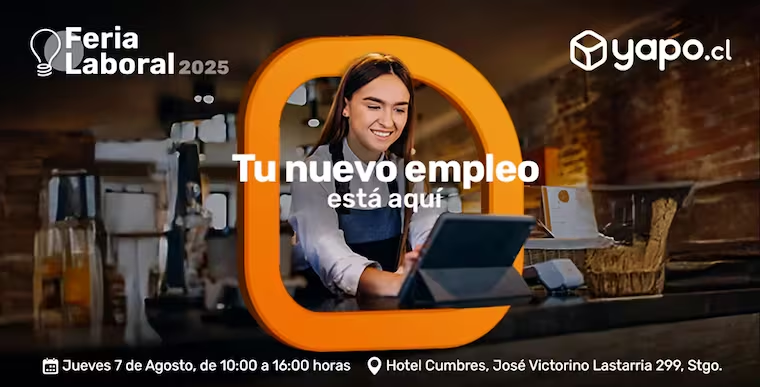 Feria laboral en Santiago: más de 1.500 empleos y sueldos de hasta $2.200.000