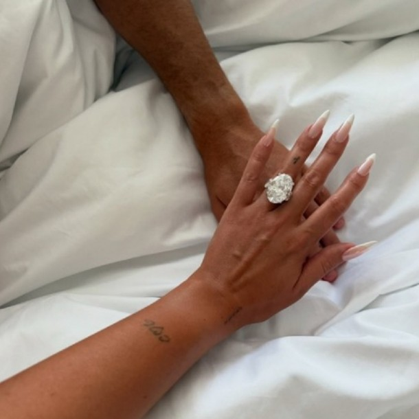 El anillo de compromiso de Georgina Rodríguez / Instagram