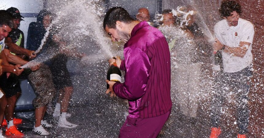 La Fiesta Íntima de Carlos Alcaraz tras su Triunfo en el US Open