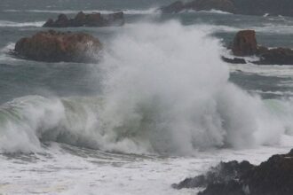 Armada emite aviso de marejadas: se extenderán desde Aysén hasta Arica