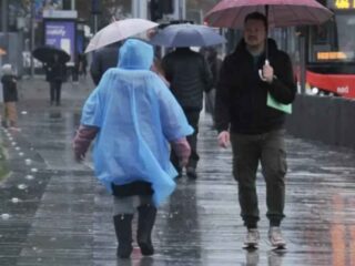 Lluvia, nieve y ráfagas de viento de hasta 50 km/h: Revisa las zonas con precipitaciones este miércoles