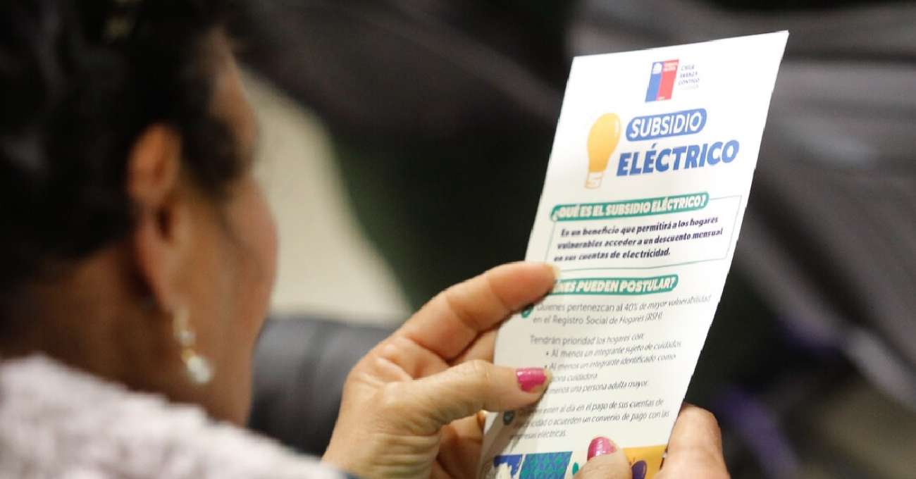 Subsidio Eléctrico: anuncian nueva postulación en octubre con descuentos de hasta $68 mil