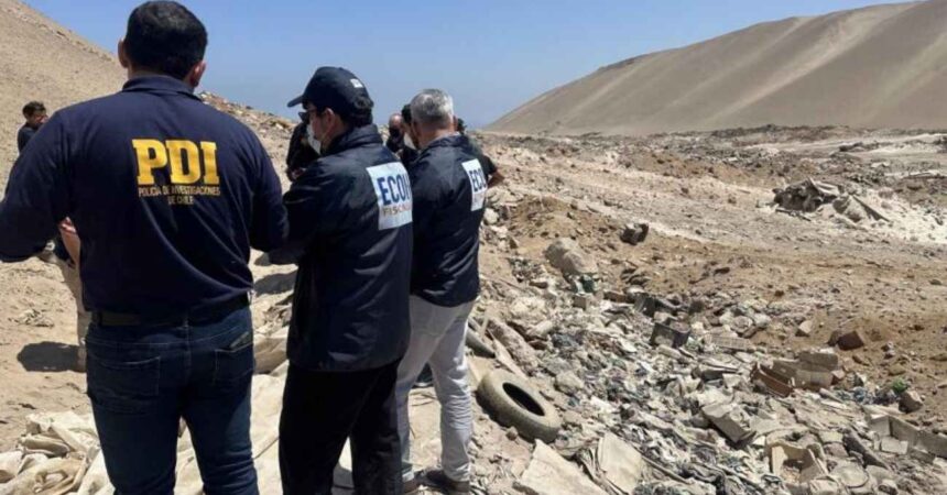 Trabajadores encuentran cadáver en vertedero de Arica: data de muerte superaría los 4 meses