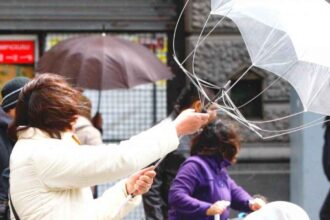 DMC actualiza avisos de viento para la zona norte y sur del país