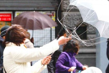 DMC actualiza avisos de viento para la zona norte y sur del país